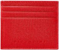 👔 saffiano genuine minimalist blocking bigardini men's wallets and card cases for enhanced organization and protection logo