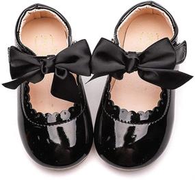 img 1 attached to 👠 Glittery Princess Ballerina Shoes for Trendy Toddler Girls - TIMATEGO Flats