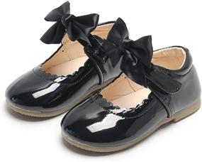img 2 attached to 👠 Glittery Princess Ballerina Shoes for Trendy Toddler Girls - TIMATEGO Flats