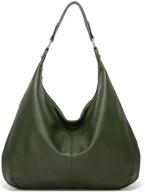 zokrintz leather shoulder handbags crossbody women's handbags & wallets for hobo bags logo