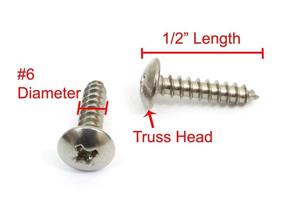 img 3 attached to 🔩 Винты-шурупы Philips Bolt Dropper из высококачественной нержавеющей стали: обеспечивают надежные и удобные решения для крепления