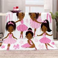 african american blanket travelling 60x80inch logo