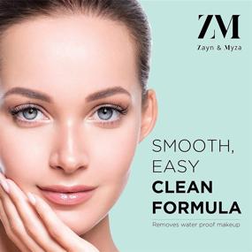img 2 attached to 🌱 ZM Zayn & Myza Vegan Makeup Remover, Infused with Cocoa Butter and Vitamin E, Travel-Friendly Melting Balm, Hydrating Cleanser, No Dryness, Soft & Moisturized Skin, Pack of 2