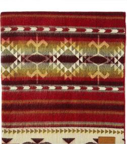 img 4 attached to 🔥 Ecuadane Large Southwestern Woven Blanket: Handcrafted in Ecuador, Cotacachi Fire Design | Size 93" x 82