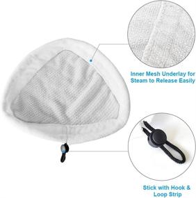 img 1 attached to 🧽 Efficient Reusable Microfiber Steam Mop Pads for Steamboy X5, H2O, and SKG 1500W Mops - Pack of 6