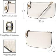 👜 stylish and versatile joy susan crossbody wristlet: the perfect one-size women's handbag and wallet combo logo