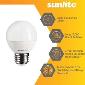 img 2 attached to 🌞 Brighten Up Your Space with Sunlite G16 LED E26 27K: A Superior Lighting Solution