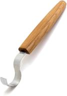 🪵 beavercraft sk2 oak hook knife: 1.2" blade spoon carving knife for wood carving bowls, cups, and spoons - perfect right handed curved tool for beginner woodcarvers logo