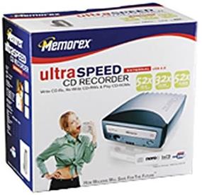 img 3 attached to 📀 Memorex 32023261 USB 2.0 CD-RW Drive - High-Speed 52x/32x/52x Recording