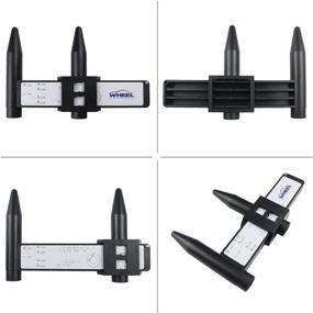 img 2 attached to 🔍 WHEEL CONNECT Gauge: Accurate Wheel Pattern Measuring Test for Precise Measurements