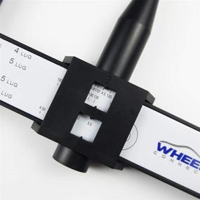 img 1 attached to 🔍 WHEEL CONNECT Gauge: Accurate Wheel Pattern Measuring Test for Precise Measurements