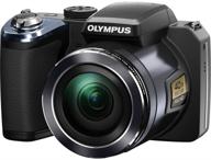 📷 цифровая камера olympus sp-820uz ihs (черная) - высокое качество, старая модель. логотип