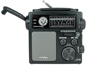 img 3 attached to Eton FR300 Emergency Crank Radio Black - Discontinued Model: Unparalleled Reliability in Crisis