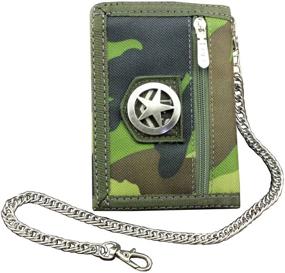 img 3 attached to Camouflage Wallet Purse Safty Chain