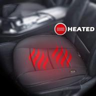 защита сиденья для путешествий в автомобиле big ant - 1 пакет высокого качества 12v 24v удобная подушка для сиденья для внедорожников, идеально подходит для холодной погоды и зимней езды (черная) логотип