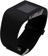 замена ремешков для часов fitbit surge: силиконовые браслеты с металлической пряжкой, совместимость с малым и большим размером логотип