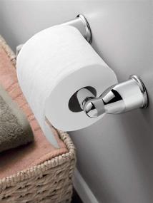 img 3 attached to Upgrade Your Bathroom with the Moen YB8099CH Mason Toilet Paper Roller in Chrome