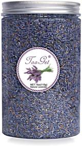 img 4 attached to TooGet Culinary Dried Lavender Buds: Ultra Blue Premium Grade Lavender Flowers for Cooking, Baking, and DIY Crafts - 4 OZ