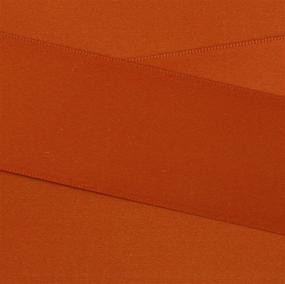 img 1 attached to 🎀 Kel-Toy Double Face Satin Ribbon, 1.5-Inch x 50-Yard, Rust