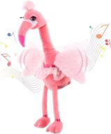 танцующий фламинго интерактивный анимированный малыш логотип
