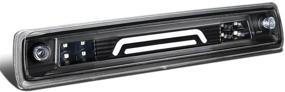 img 4 attached to Черный корпус фонаря заднего тормоза 3D LED для 2015-2018 Chevrolet Colorado/GMC Canyon от DNA Motoring.