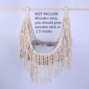 img 3 attached to Laddawan Macramé Hammock Round Shape