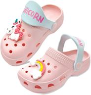 toddler non slip slippers lightweight numeric_8 boys' shoes logo