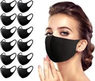 🏃 serenita face cover mask for outdoor workouts, sports, and airsoft protection. unisex, washable, reusable. ideal cycling and running gear logo