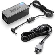 🔌 ul listed ac adapter for hp pavilion monitor: power supply for 20-27 inch ips led backlit full hd display, extra long cord, check voltage/models photo! logo