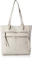 relic fossil adalene tote black women's handbags & wallets logo