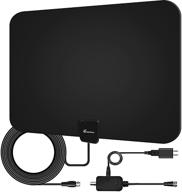 hdtv antenna amplified television detachable logo