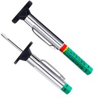 📏 godeson tire tread depth gauge - smart color coded tool for accurate tire tread measurement, tire wear gauge in 32nds (2-pack) logo