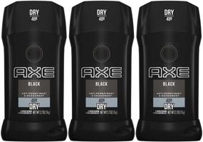 img 1 attached to 🪓 Axe Black Antiperspirant Deodorant Stick, 2.7 oz (Pack of 3)