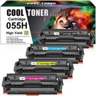 cool toner 055h compatible toner cartridge replacement for canon: high-quality ink for your printer (black cyan magenta yellow, with chip, 4-pack) logo