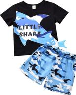 👕 trendy camouflage toddler t-shirt: aalizzwell boys' clothing with style logo