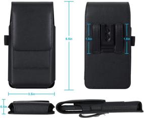 img 2 attached to Holster Mopaclle Premium Leather Samsung