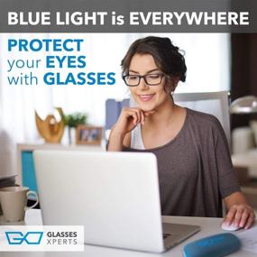 img 3 attached to 👓 Clear Vision and Headache Relief with Blue Light Blocking Glasses - UV Protection and Lightweight Eyewear for Women/Men