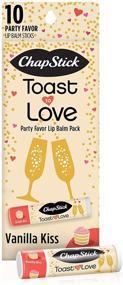 img 4 attached to 🎉 Chapstick Party Favors Lip Balm Gift Pack - Toast to Love with 10 Sticks, 0.15 oz Each