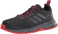 👟 adidas rockadia trail sneaker black: durable and stylish footwear for off-road adventures логотип