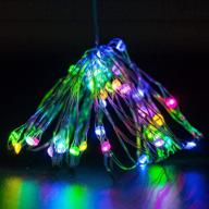 🌟 btf-lighting chasing dream full color twinkle decorative lights: 5m/16.4ft 50leds ws2812b ic fairy string lights for kid's bedroom, christmas tree, festival party - no power or controller included логотип