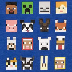 img 1 attached to Minecraft Official Sprites Characters T Shirt Boys' Clothing