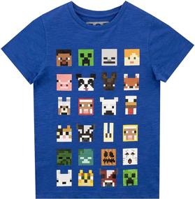 img 2 attached to Minecraft Official Sprites Characters T Shirt Boys' Clothing