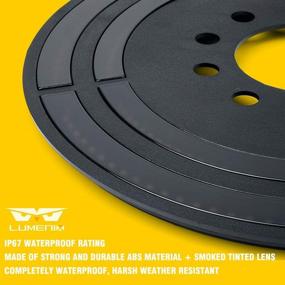 img 2 attached to 🚗 Запасной тормозной свет Lumenix: идеально подходит для Jeep Wrangler 2007-2018 JK & Unlimited и 2018+ JL JLU
