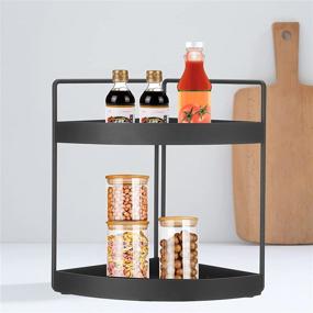 img 2 attached to Bathroom Countertop Organizer Cosmetic Standing Storage & Organization for Bathroom Storage & Organization