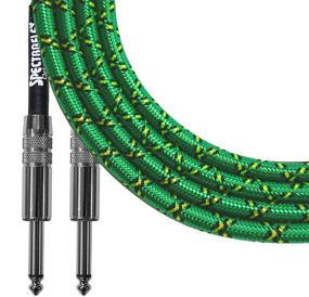 img 1 attached to Spectraflex Braided Speaker Cable Green