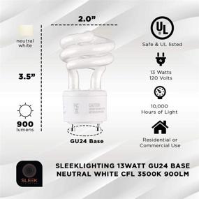 img 3 attached to 💡 SleekLighting Bulbs 120V Ballasted Fluorescent Equivalent: Brilliant Lighting Solution