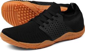 img 4 attached to 👟 WHITIN Men's Cross-Trainer Shoes: Barefoot & Minimalist Design with Zero Drop Sole and Wide Toe Box