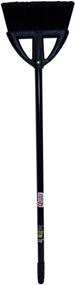 img 3 attached to Highly Efficient Quickie Poly Fibered Lobby Broom with Steel Handle - Ideal for Outdoor Commercial Cleaning, Courtyard, Garage, Lobby, Mall, Market, Home, Kitchen, Office & Pet Hair Removal