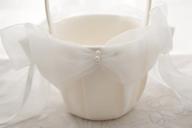 🌸 ivory traditional flower girl basket wedding collection (model 01-01) logo