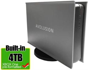 img 3 attached to Avolusion PRO-5X Серия 4ТБ USB 3.0 Внешний Игровой Жесткий Диск для Xbox One - Оригинальный, S и X (Серый)